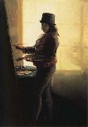 Francisco Goya Self-Portrait in the Studio oil painting artist